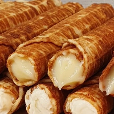 Вафельные трубочки с сырно-сливочным кремом ЧИЗ