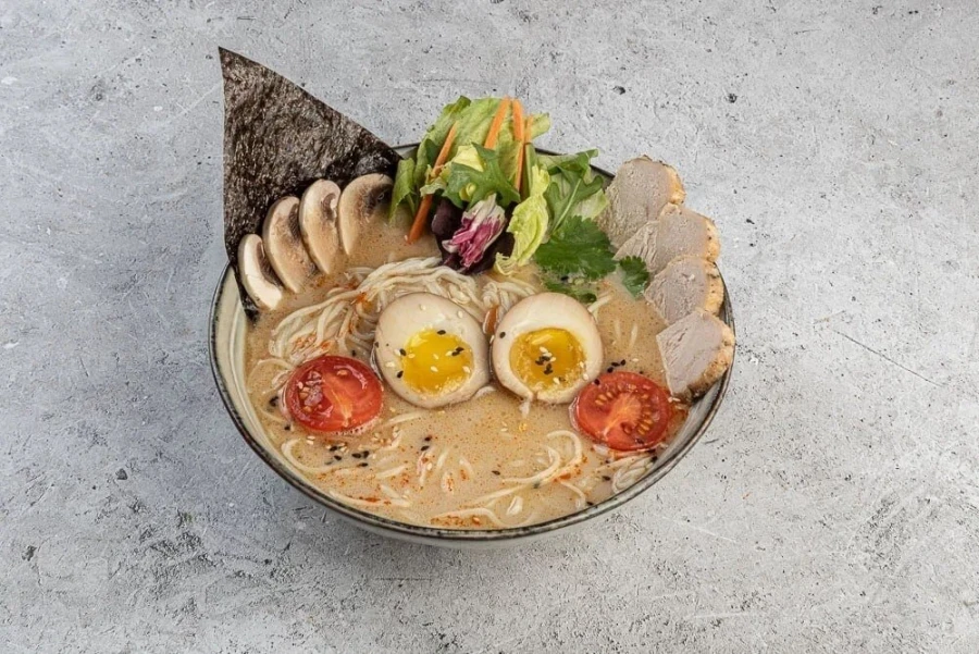  Рамен с курицей