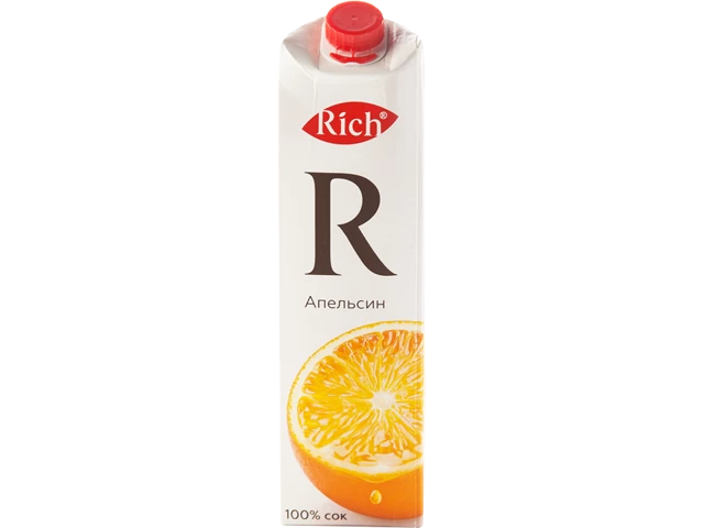 Сок Rich апельсиновый 1л