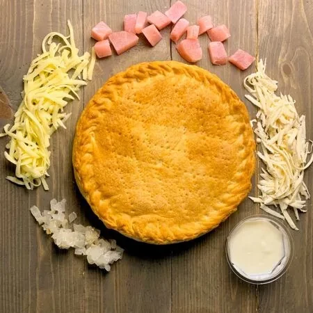 ПИРОГ С КУРИЦЕЙ И СЫРОМ
