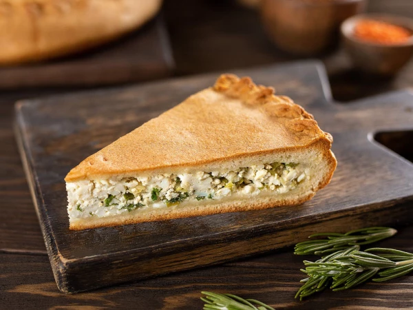 ПИРОГ С ЗЕЛЕНЫМ ЛУКОМ И ЯЙЦОМ