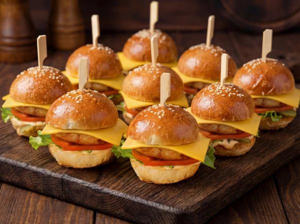 "МИНИ-БУРГЕРЫ С КУРИЦЕЙ"