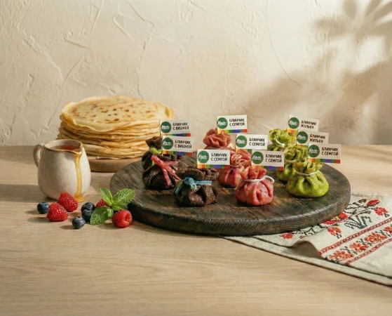 БЛИННЫЕ МЕШОЧКИ С НАЧИНКАМИ