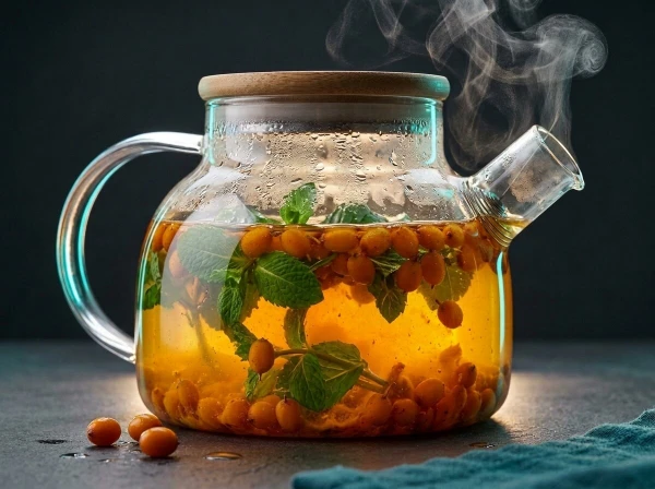 чай облепиховый 