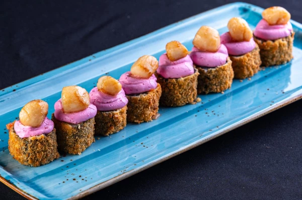 Темпура с морским гребешком