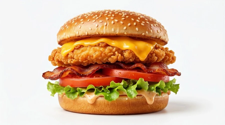 Бургер Чикен бекон New