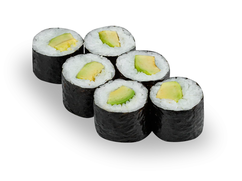 Маки Авокадо 6шт.