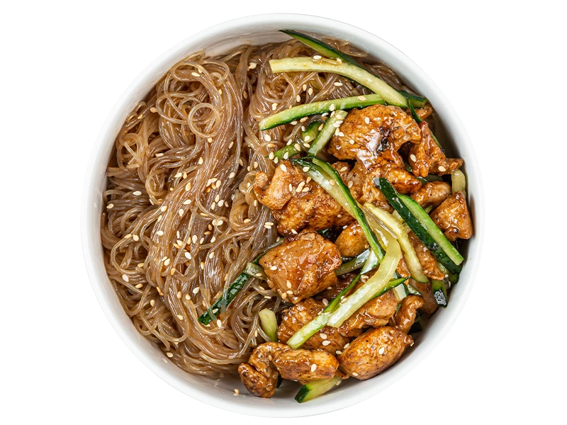 WOK Фунчоза По-Корейски