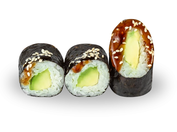 Маки Авокадо 6шт.