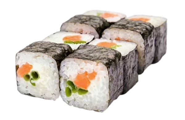 Мини-ролл филадельфия с луком