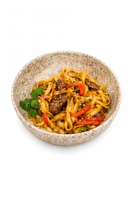 WOK с говядиной