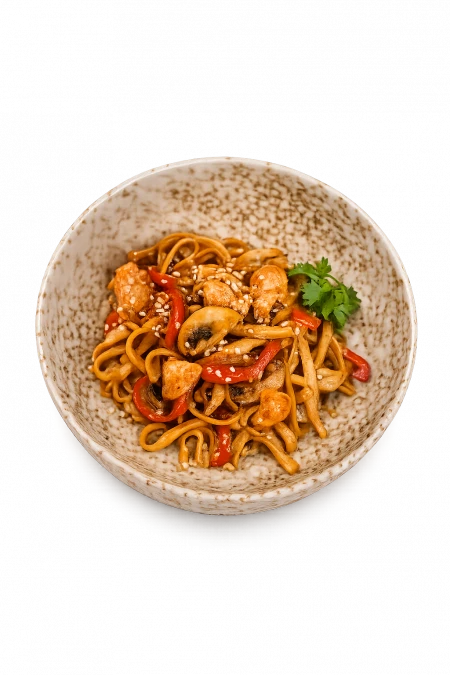 WOK с курицей
