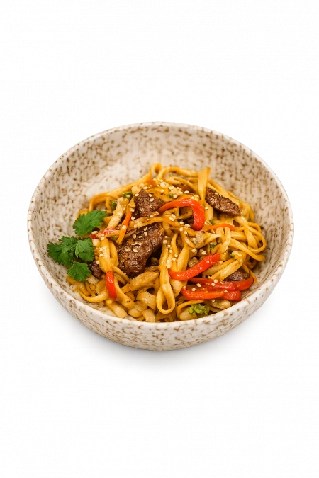 WOK с говядиной