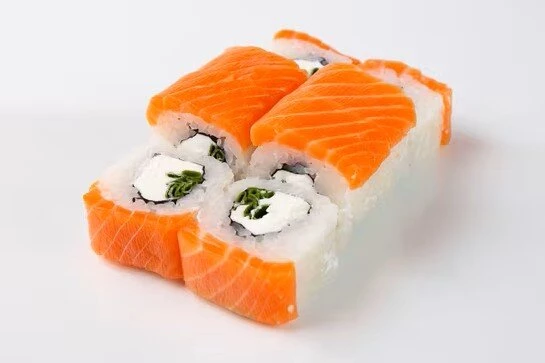 Филадельфия с зеленым луком 