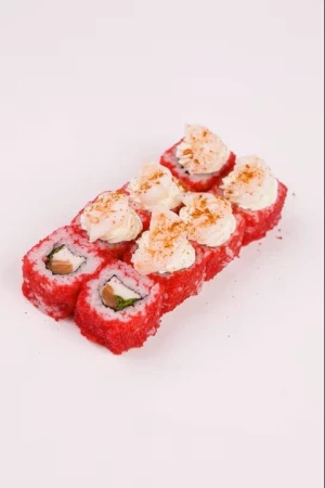 Ролл Креветка+Лосось 