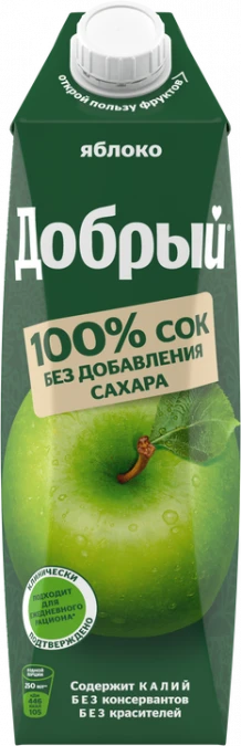 Сок Яблоко 1л