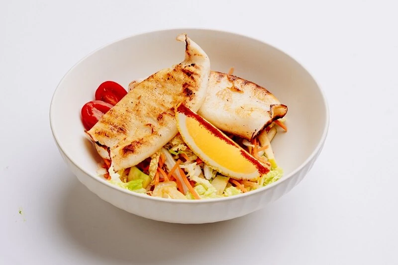 Кальмар на гриле 