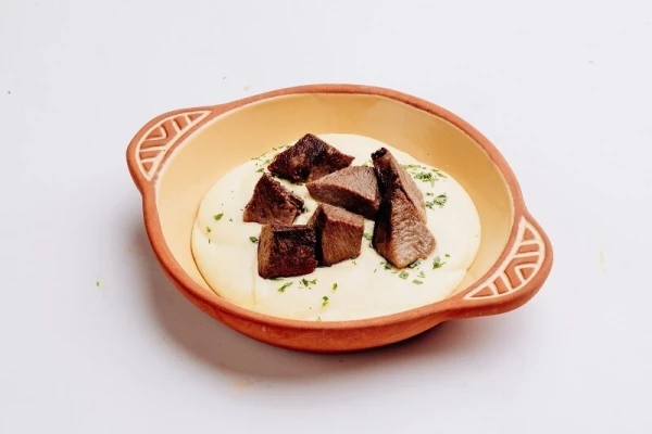 Язычки с картофельным пюре