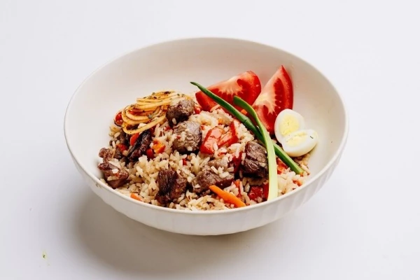 Плов с говядиной