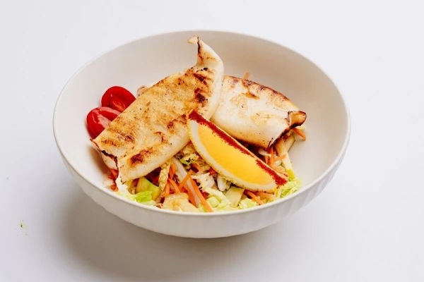 Кальмар на гриле 