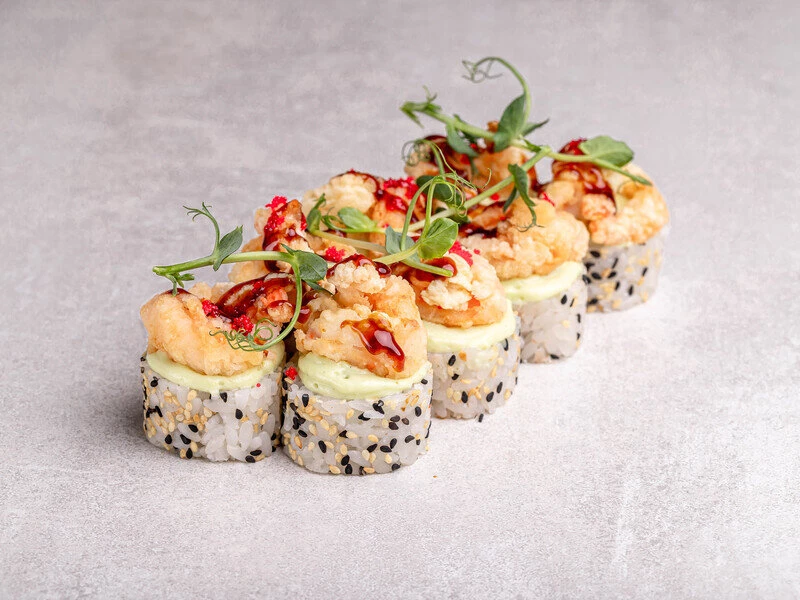 Ролл с креветкой и свит васаби (8 шт)