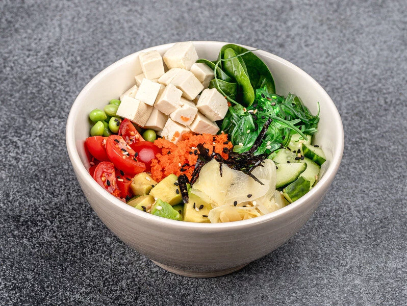 Поке с тофу