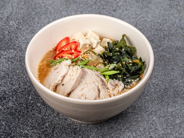 Кимчи суп с курицей