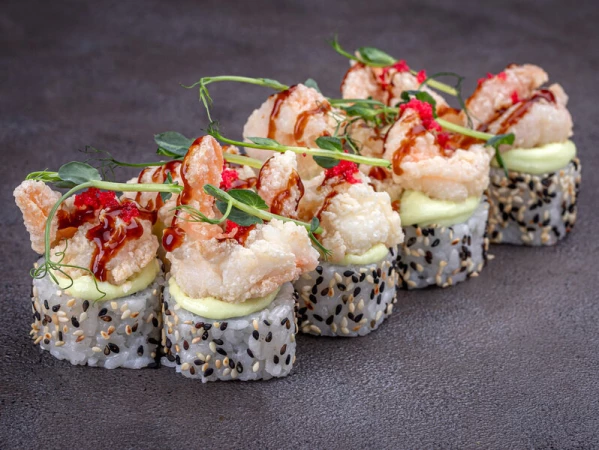 Ролл с креветкой и свит васаби (8 шт)