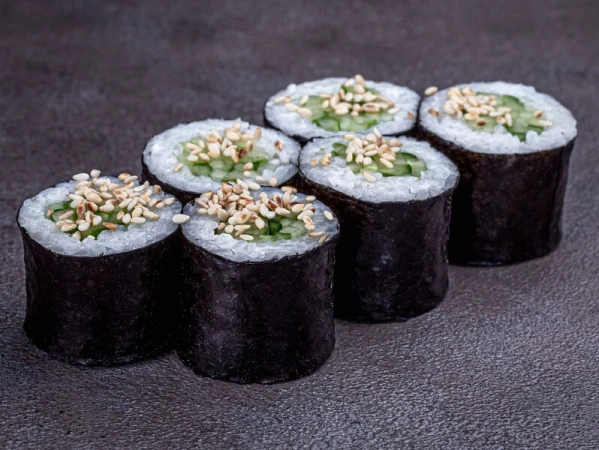 Миниролл с огурцом (6 шт)