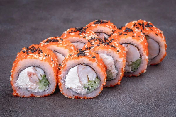 Ролл "Калифорния" с креветкой (8 шт)