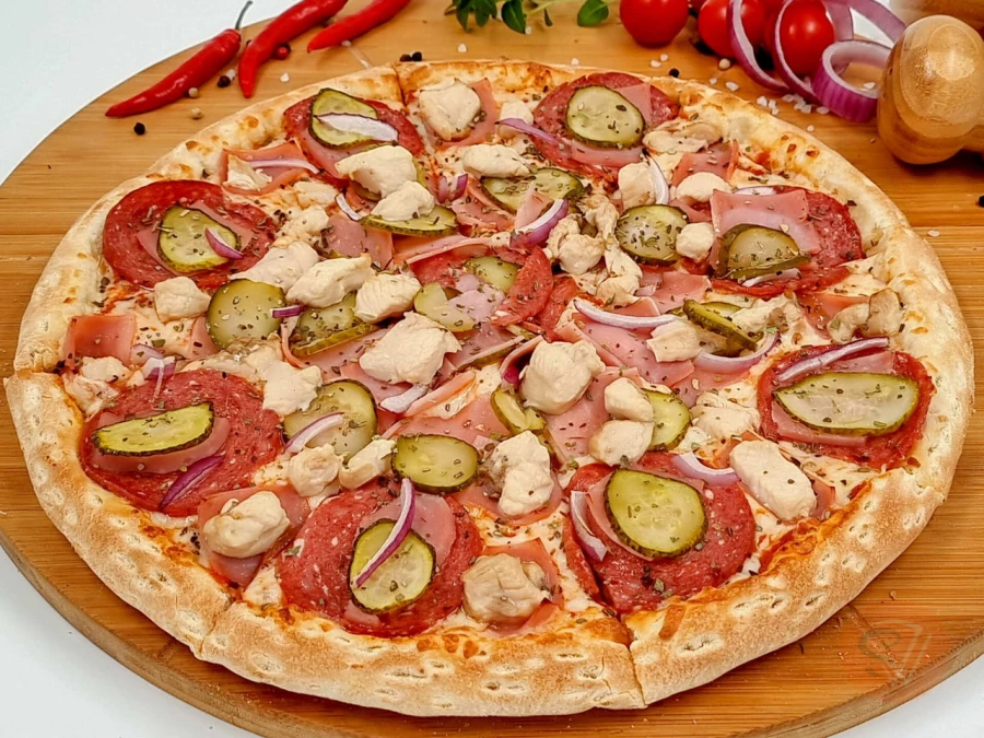 Три мяса 30см