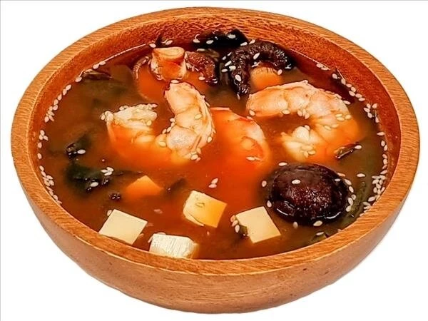 Мисо суп с креветками