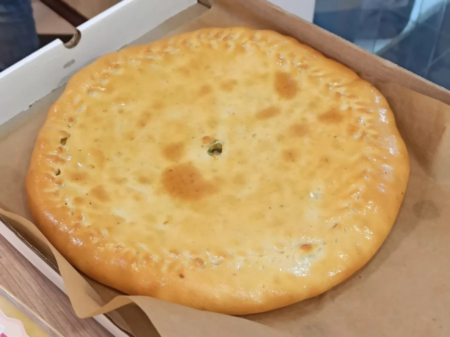 Пирог с сыром и шпинатом