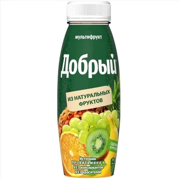 Сок Добрый мультифрукт 0.3 л