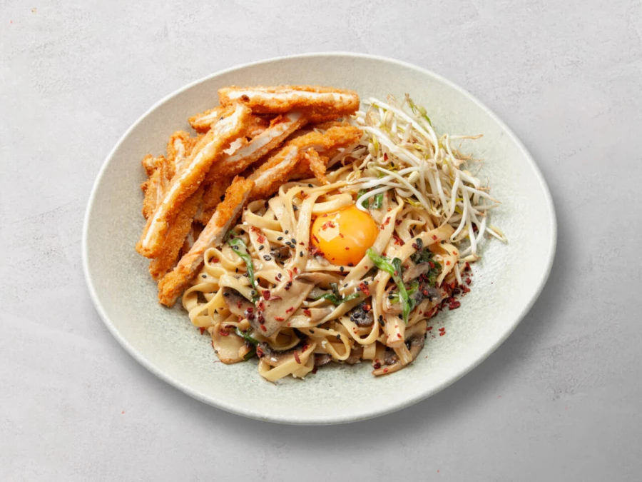 Хрустящий цыпленок терияки