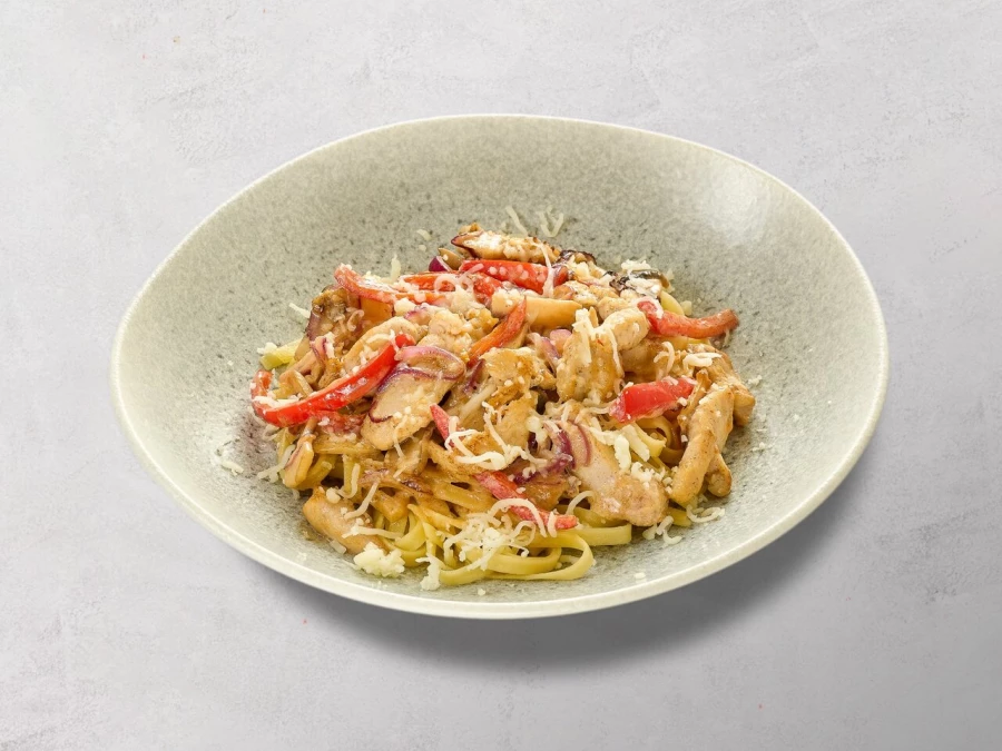 Wok Сырный цыпленок