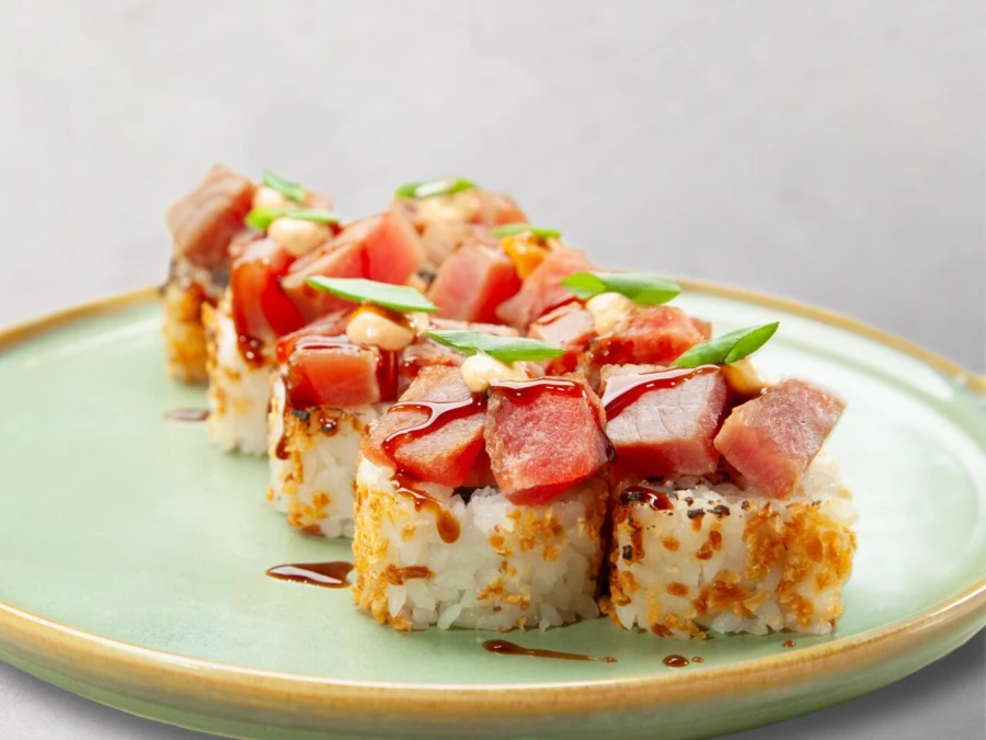 Опаленный тунец