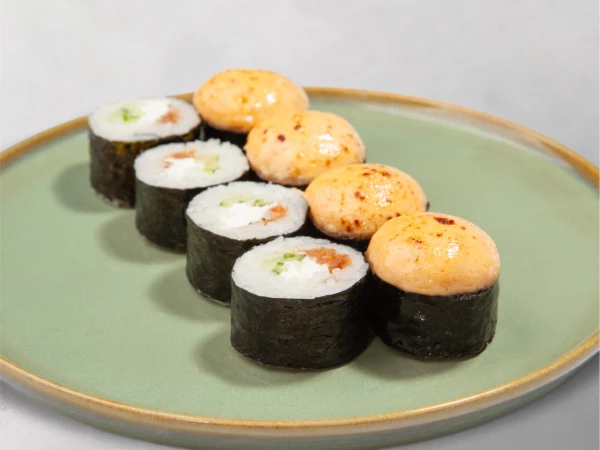 Запеченный лосось терияки