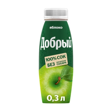 Сок Добрый яблоко 0.3л
