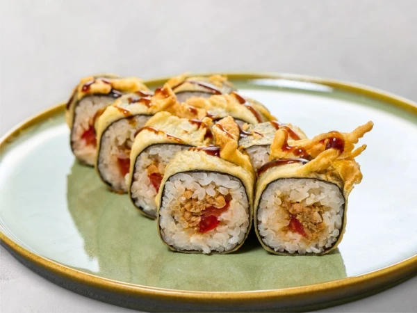 Жареный лосось терияки