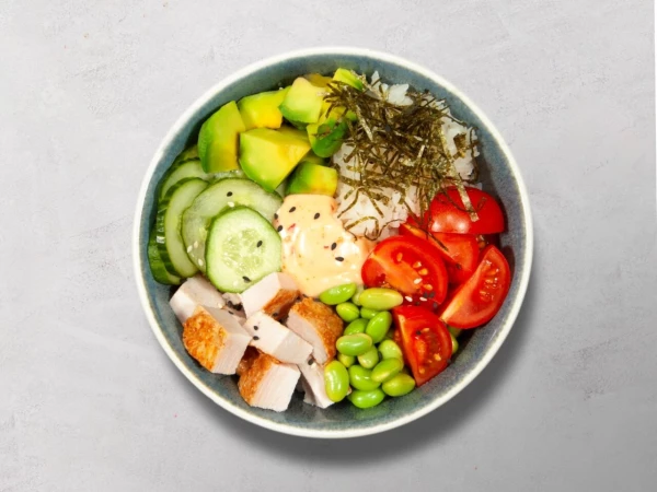 Поке с курицей