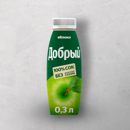 Сок Добрый яблоко 0.3л