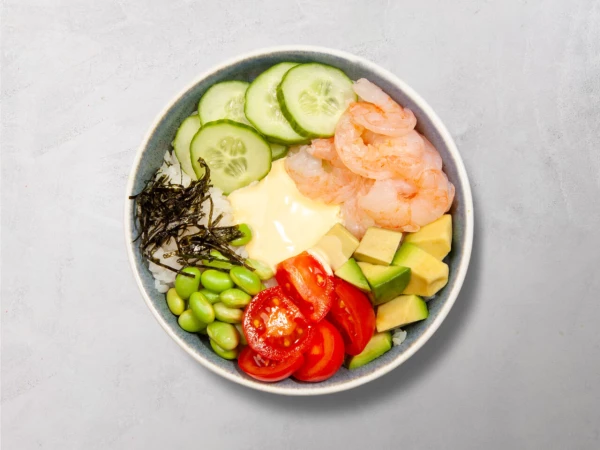 Поке с креветками