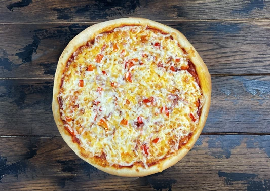 Пицца с ветчиной и пепперони М