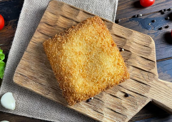 Хрустящий сэндвич с ветчиной и сыром