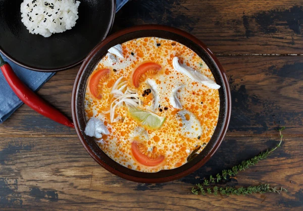 Суп Том ям с курочкой