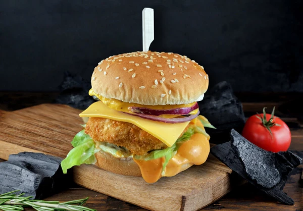Бургер со свининой