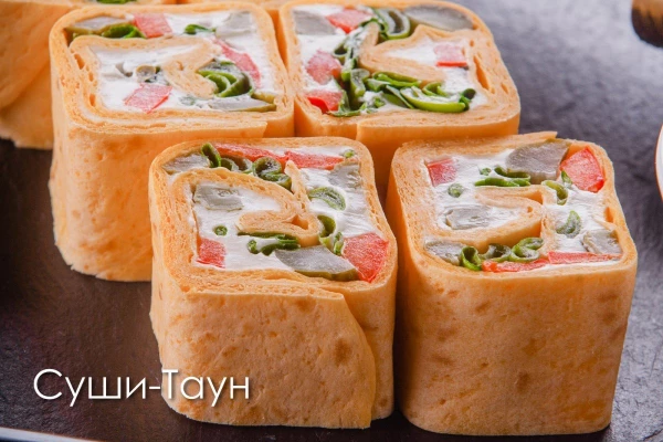 Тортилья с Бурым лососем