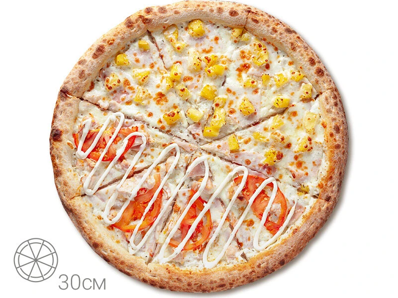 Пицца 30см 1/2 Ранч и 1/2 Тропикана