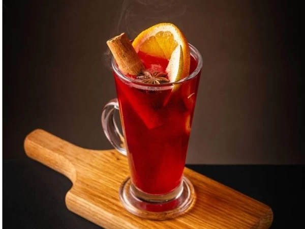 Пунш брусничный